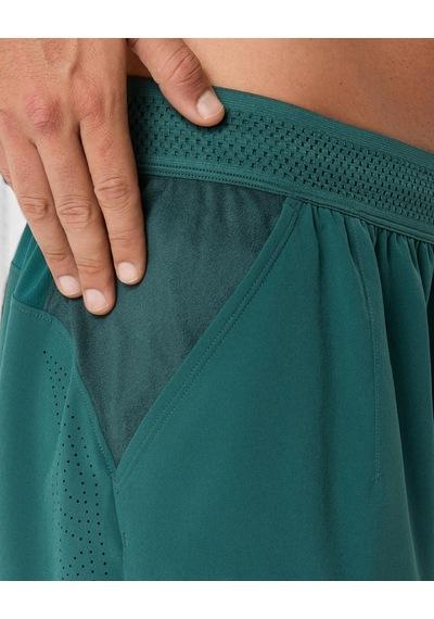Asics Match Laser Cut 7ın Short Erkek Yeşil Şort 2041a389-300
