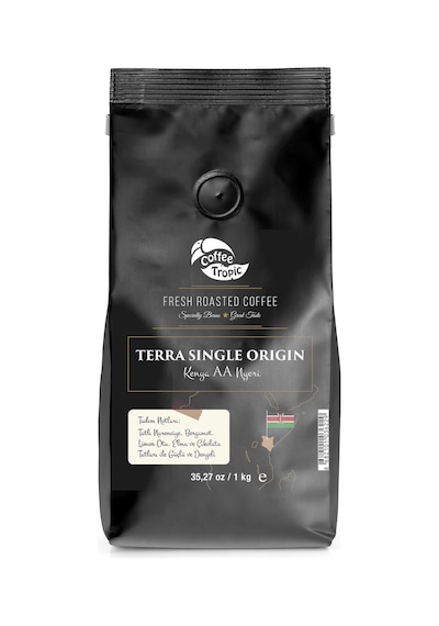 Coffeetropic Terra Single Origin Kenya AA-Nyeri Öğütülmüş French Press 1 KG