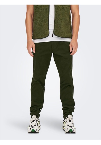 Only & Sons Onscam Chino Pk 6775 Erkek Yeşil Pantolon - 22016775 Yeşil