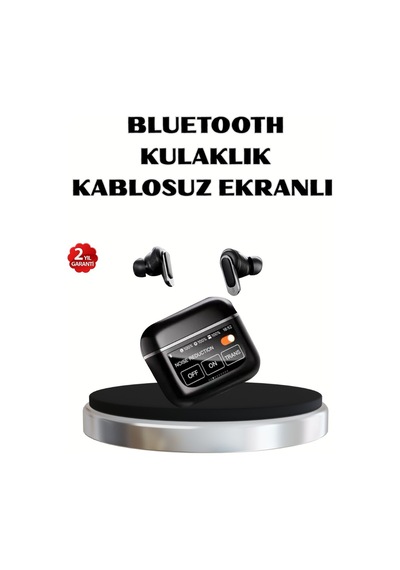 Anc Teknolojili Kablosuz Bluetooth Kulaklık Dokunmatik Dijital