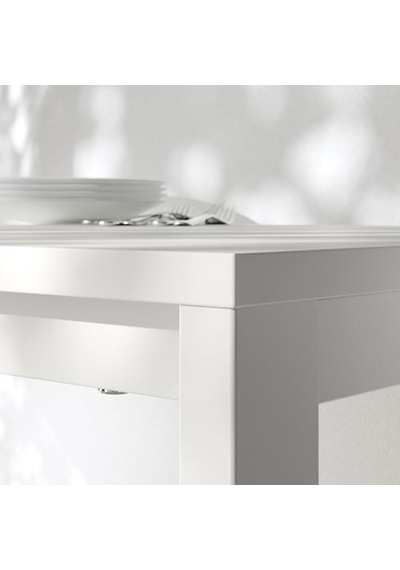 Ikea Vıhals Yemek Masası Tablası, Beyaz, 125x74 Cm