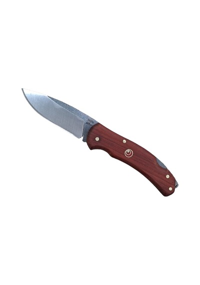 Kamp Çakı El İşçiliği N690 Çelik 18cm Namlu-paduk Sap Kırmızı