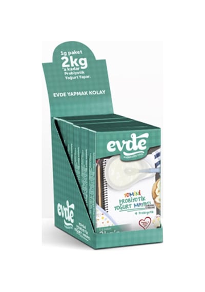 Evde Yomini Probiyotik Yoğurt Mayası 6 x 1 G
