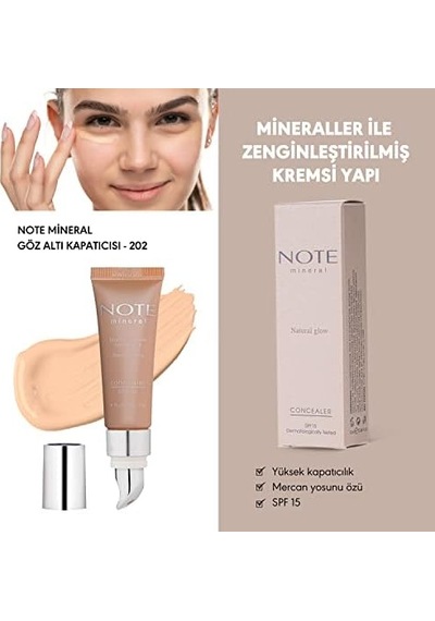 Mineral Concealer 202 Spf 15 Göz Altı Kapatıcısı