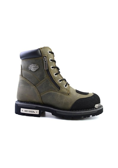 Harley Davidson Olive Hakiki Deri Kadın Bot & Bootie Hd1777060003 001