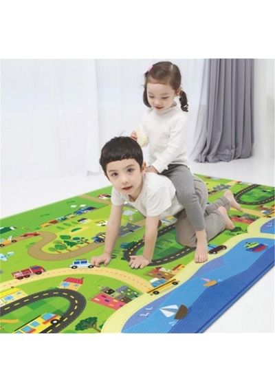 Dwinguler Happy Village Oyun Matı ve Halısı