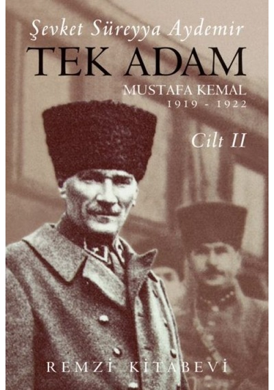 Tek Adam Cilt 2 Büyük Boy - Mustafa Kemal 1919-1922 - Yqbx-668524