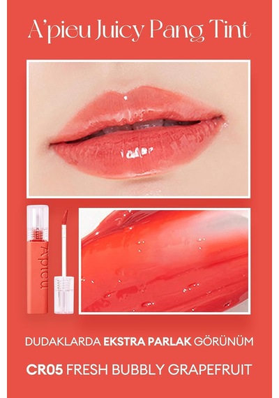Uzun Süre Kalıcı Parlak Tint Apıeu Juicy Pang Tint Cr05 03 Mixed Berries