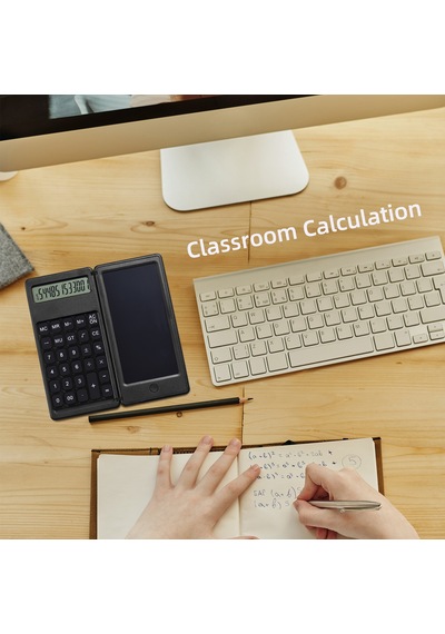 Katlanabilir Hesap Makinesi + 6 '' LCD Dijital Çizim Tablet