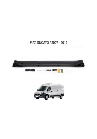 Fiat Ducato 2014 Araca Özel Ön Cam Rüzgarlığı Siyah