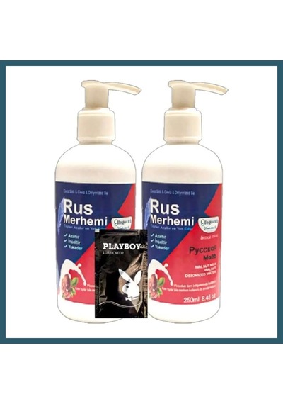 Bezos Süper Playboy Tüy Dökücü Krem2 Adet X 250 Ml Ceviz Sütlü & Cevizli Rus Merhemi + Yanında Jel Ob