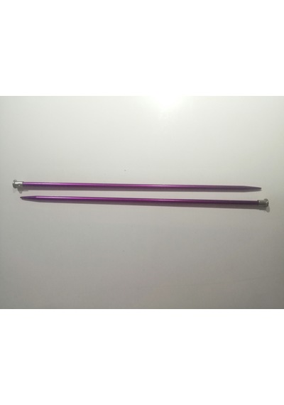 Abarta 4,5mm Renkli Metal Örgü Çocuk Şişi 25cm-mor 1 Adet