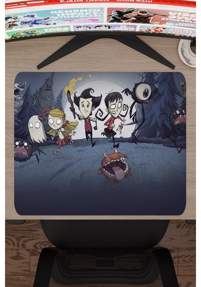Don't Starve Kaymaz Dikişli Kauçuk Oyuncu Mousepad V5 - 48x40 Xl Gaming Mouse Pad Fare Altlığı