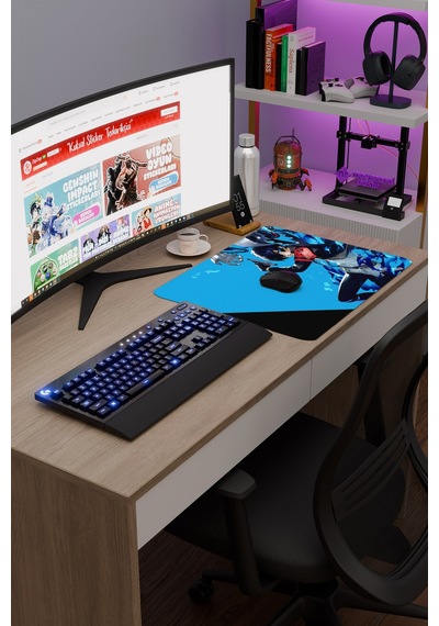 Persona 3 Kaymaz Dikişli Kauçuk Oyuncu Mousepad V3 - 48x40 Xl Gaming Mouse Pad Fare Altlığı