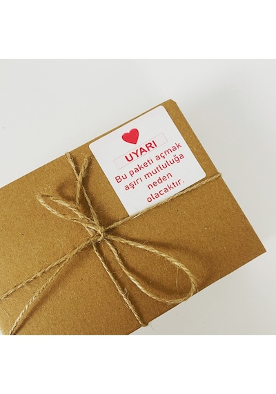 Yapışkanlı Sticker Etiket 6x6 Cm 100 Adet