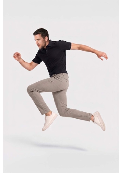 Defacto Jogger Fit Cepli Esnek Kumaş Düz Paça Pantolon T6317az25aubg404 Bej