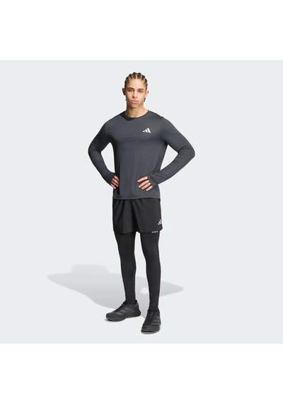 Adidas Adi365 Running Essentials Erkek Uzun Kollu T-shirt Kg3206 Siyah