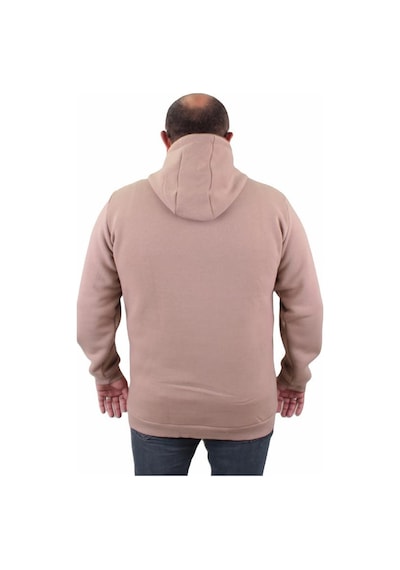 Starbattal Büyük Beden Unisex Kapüşonlu 3Ip Sweat 11701 Toprak-Toprak