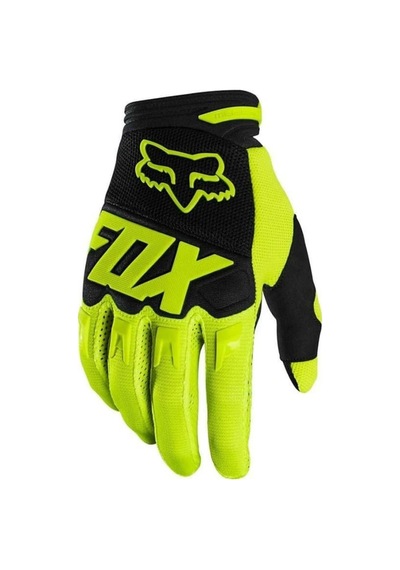 Fox Dirtpaw Neon Yeşil Siyah Eldiven