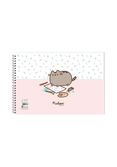 Keskin Color Pusheen 17 25 15 Yp. Spiralli Resim Defteri