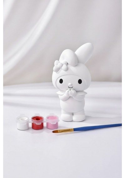 My Melody Boyama Seti 3 Renk Boya Ve Fırça Çocuklara Ve Sevgililere Özel
