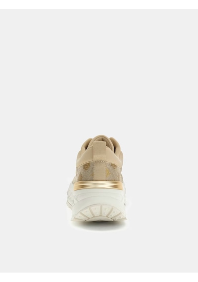 Guess Runit Kadın Sneaker Ayakkabı Flprn3fab12 Altın