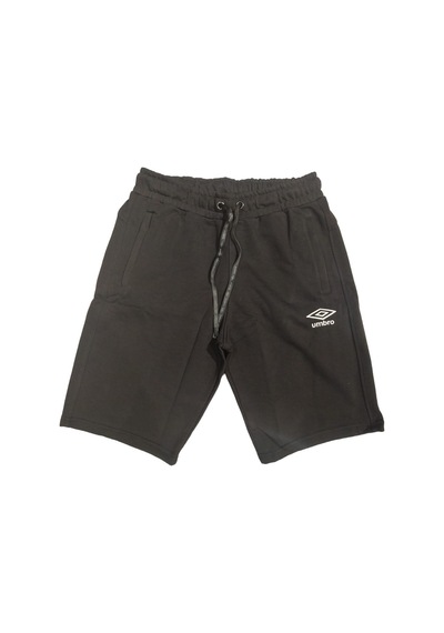 Crozwise Umbro Bold - Erkek Siyah Pamuklu Şort - Te0105