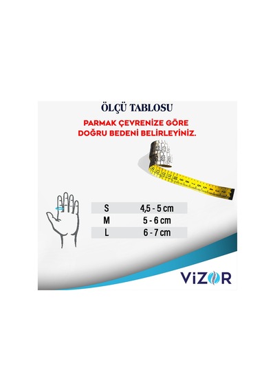 Vizor Code 35 Butonier Parmak Atel L Beden