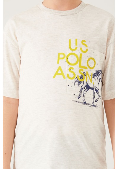 U.s. Polo Assn. Erkek Çocuk Krem Takım Krem
