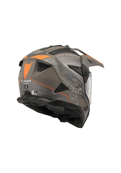 Ls2 Pioneer 2 Devor Kros Motosiklet Kaskı Kum