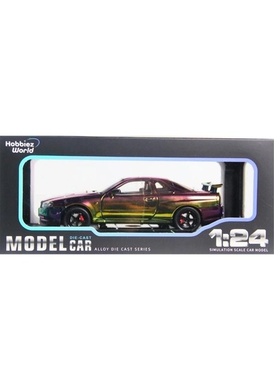 1901-300 Hobbiez World 1/24 R34 Shinny Colors-ekn
