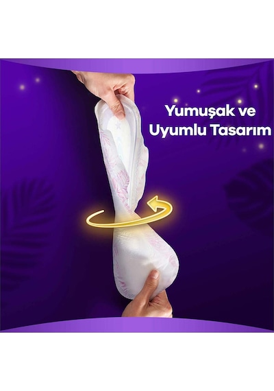 Orkid Platinum Hijyenik Ped Gece Extra 112 Adet Anne Kız Paketi (