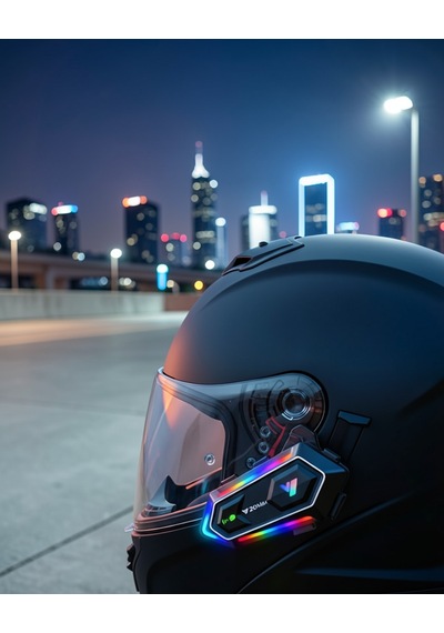 Kask İçine Montajlı Bluetooth Kulaklık Bt5.3 Çipli Uczzzy20intercom-2