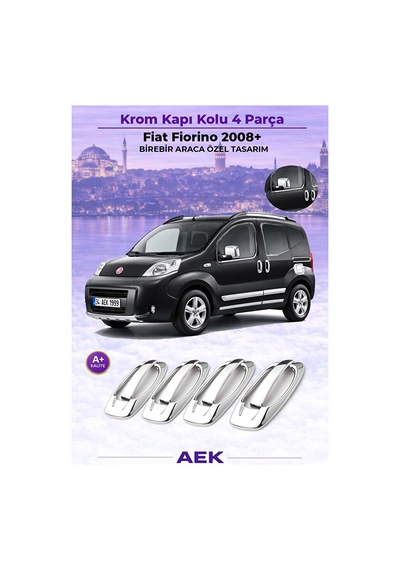 Fiat Fiorino 2007+ Araca Özel Krom Kapı Kol A+