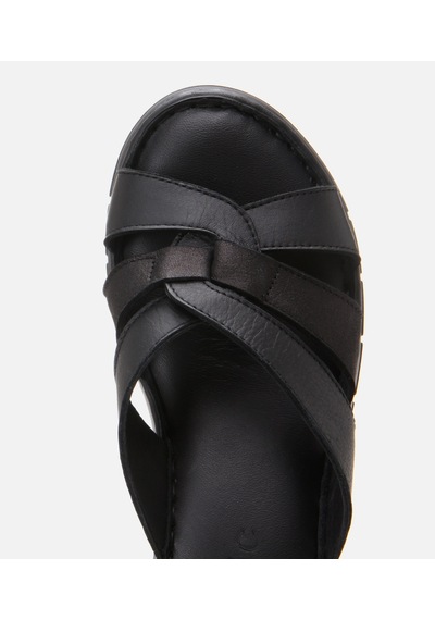 Hotiç Kadın Deri Siyah Comfort Terlik 01teh307130a100 Siyah-black Siyah