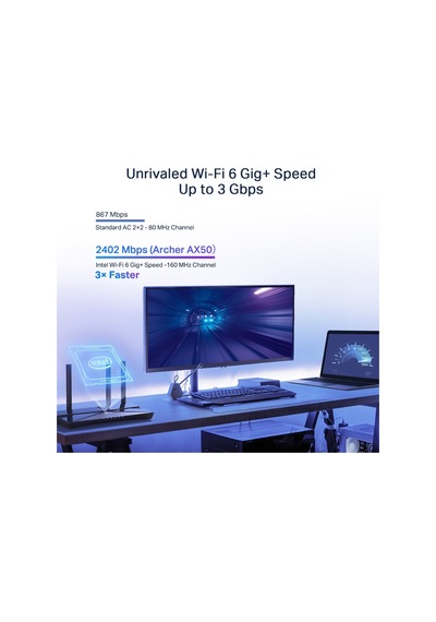 TP-Link Archer AX50 AX3000 4PORT Router