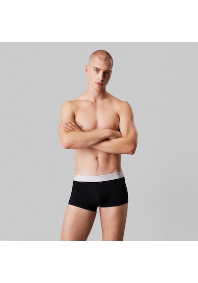 Calvin Klein Low Rise Trunk 3'lü Erkek Siyah Boxer 026 Lv00nb4389 Siyah