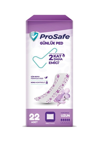 Prosafe Günlük Ped Uzun 22'li - 8 Adet Tarı