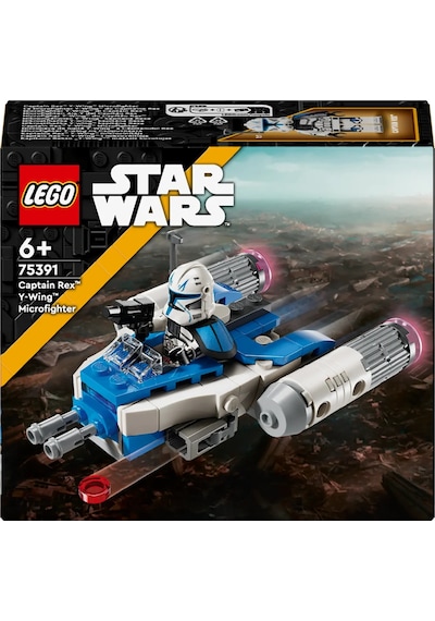 LEGO® Star Wars™ Yüzbaşı Rex™ Y-Wing™ Mikro Savaşçı 75391 - 6+ Yaratıcı Oyuncak Yapım Seti (99 Pr)