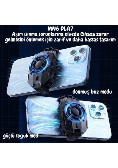 Dla7 Telefon Soğutucu Fan/hızlı Soğutucu Radyatörlü/telefon Soğutucusu.anında Isı Dağılımı Özellikli Mn6d