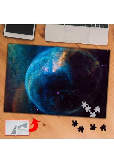Gezegen Şekli, Nasa Görüntüsü 240 Parça Puzzle Yapboz Tablo-0383