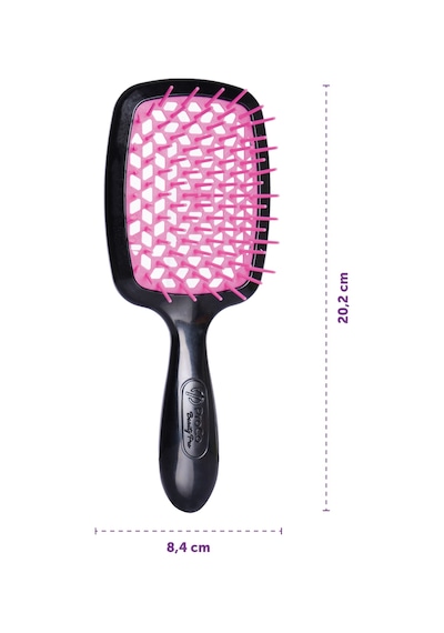 Beauty Pro Miracle Brush Saç Fırçası - Isıya Dayanıklı, Kaynak Saçlara Uygun, Saç Açma Ve Tarama Mor