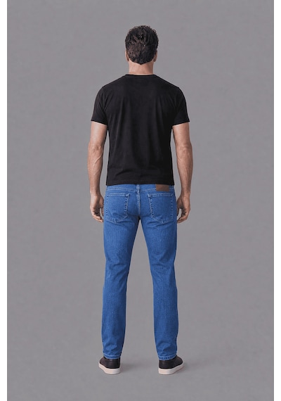 Bisse Pamuk Denim Cepli Indigo Pamuklu Pantolon Jean Pnj25y25100 D66 İndigo