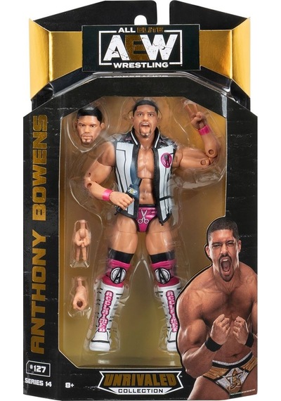 Jazwares Aew Karakterleri Model Aksiyon Figürler S14 Anthony Bowens 127 Diğer