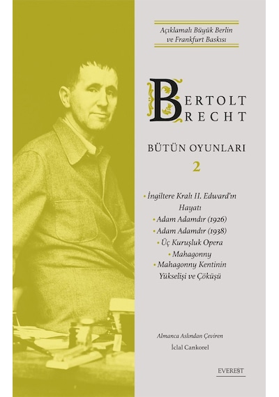Bertolt Brecht - Bütün Oyunları 2 Ciltli + Gecede Trampet Sesleri + Bertolt Brecht - Bütün Oyunları 1 + Okuma Sticker'ları