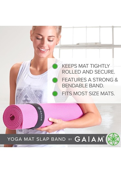 Yoga Matı Bandı Matınızı Sağlam Bir Şekilde Rulo Halinde Ve Güvenli Tutar, Çoğu Mat İçin Uygundur 50,8 C Çok Renkli