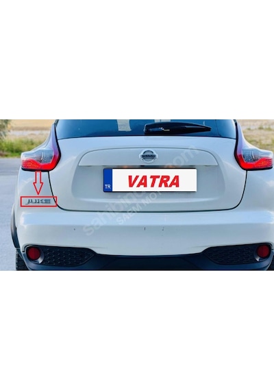 Juke 1.6 Special Edition 2011-2018 Uyumlu Juke Krom Bagaj Yazısı 3m 3d Abs