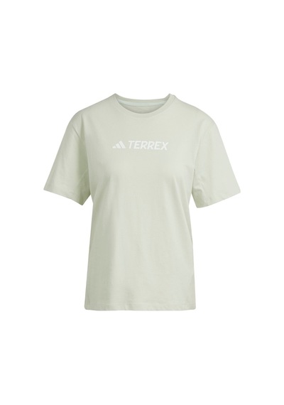 Adidas Terrex Classic Logo Kadın Yeşil T-shirt --yeşil --yeşil