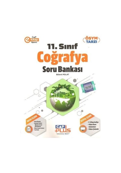 Çap Yayınları 11. Sınıf Anadolu Coğrafya Soru Bankası