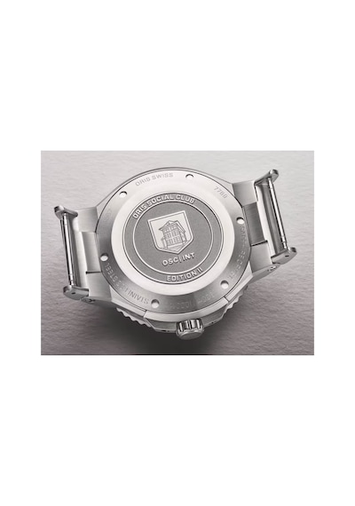 Oris Aquis Oris Social Club Edition Iı 43.50 Mm Otomatik Saat 01 Gümüş